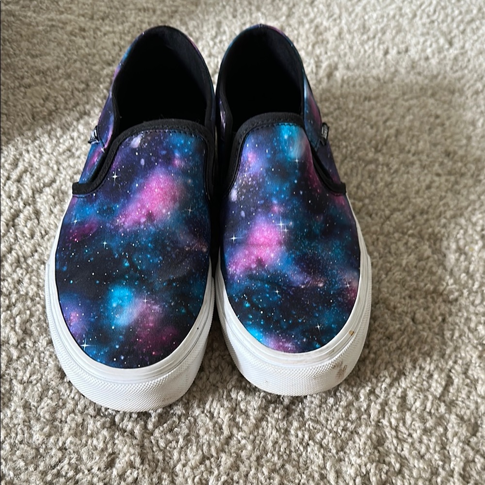 Galaxy Slip-On Kids Shoes